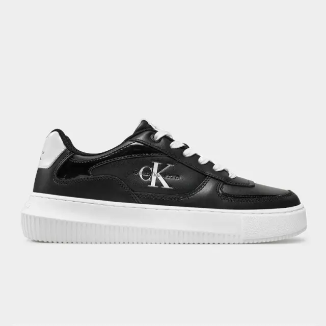 Sneaker Calvin Klein Chunky Cupsole Low Lth YW0YW01410-0GM Μαύρο - 37