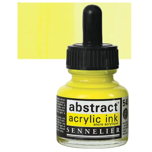 Sennelier Abstract Ακρυλικό Μελάνι 545 Cadmium Yellow Lemon Hue - 30ml