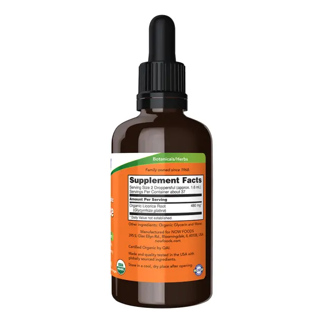 Now Foods Licorice Root Glycerite, Organic 2