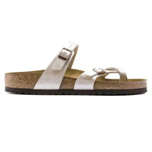Birkenstock Σαγιονάρες Γυναικείο Birko-Flor(ανθεκτικό υλικό της Birkenstock-επιτρέπει την επαφή με το νερό) Άσπρο BIR/MAYARI GRACEFULL 1020664 P/WHITE - 37