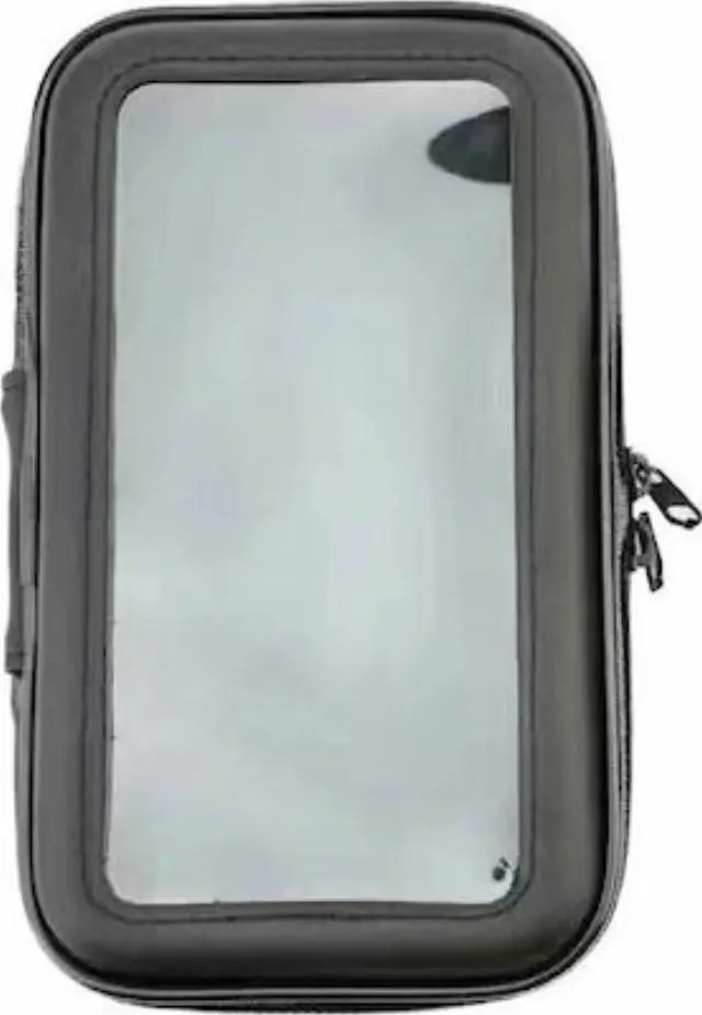 Bike Phone waterproof Mount, Universal Case Bicycle & Motorcycle Phone Holder Mount Size XL max phone size: 165 mm x 80 mm blac...