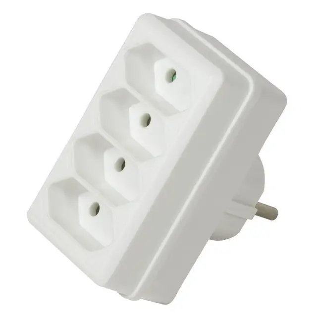 BORMANN BCR1150 - BΟRMANN BCR1150 Aντάπτορας Πρίζα 4 Διπολικές (066330)