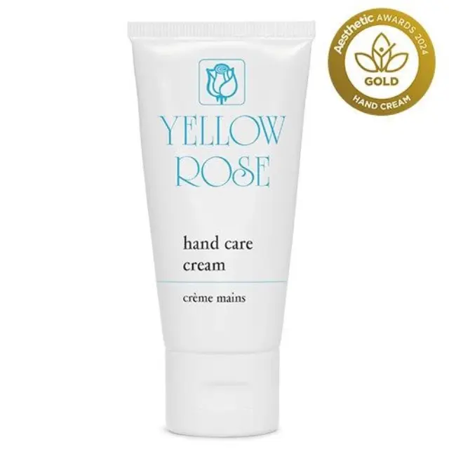 Yellow Rose Hand Care Cream Tube Ενυδατική Κρέμα για Σκασμένα Χέρια 50ml