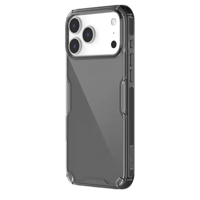 Nillkin Nature TPU PRO Cover for Apple iPhone 18 Pro Max/17 Pro Max Transparent Black 2