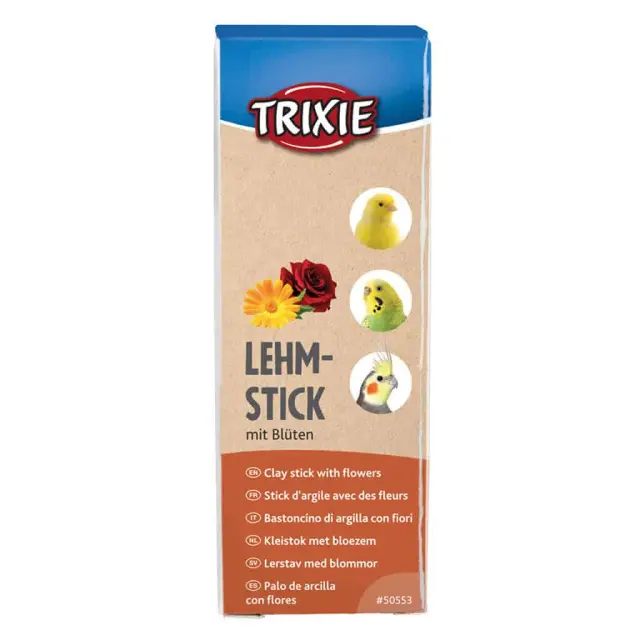 Trixie Clay Stick With Flowers - Μπάρα Πηλού με Άνθη Λουλουδιών - 250g
