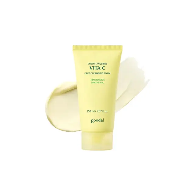 Goodal Green Tangerine Vita-C Deep Cleansing Foam Αφρός Βαθύ Καθαρισμού με Πράσινο Μανταρίνι 150ml