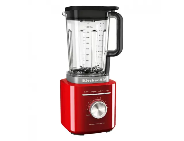 Μπλέντερ KitchenAid Pure Power 5KSB2073EER με ισχύ 1200W, χωρητικότητα 2L και 10 ταχύτητες - Empire Red5KSB2073EER