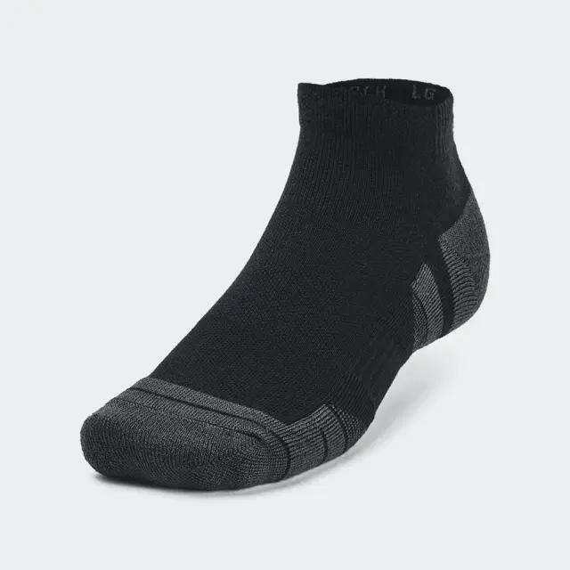 Under Armour Unisex Performance Tech 3 Pack Low Cut Socks Μαύρο 1379504-001 (Under Armour) - Medium 3