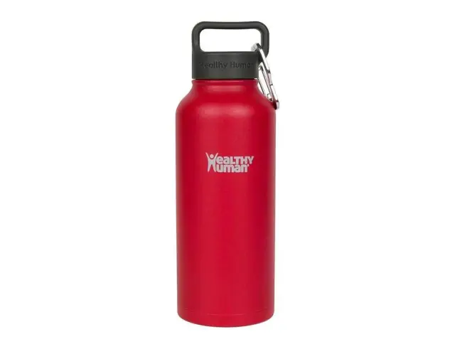 Μπουκάλι Θερμός Stein Healthy Human με χωρητικότητα 950ml και διατήρηση θερμοκρασίας 12h ζεστό / 24h κρύο - Red Hot 32OZ Red Hot 2