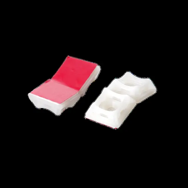 Self-Adhesive Cable Ties Mount 20x20 White (50 pcs)