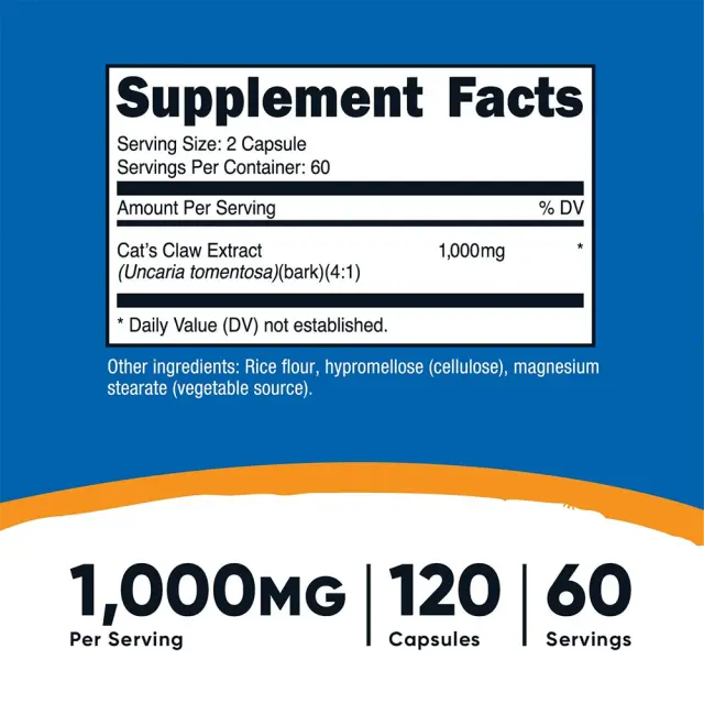 Nutricost Cat's Claw 2