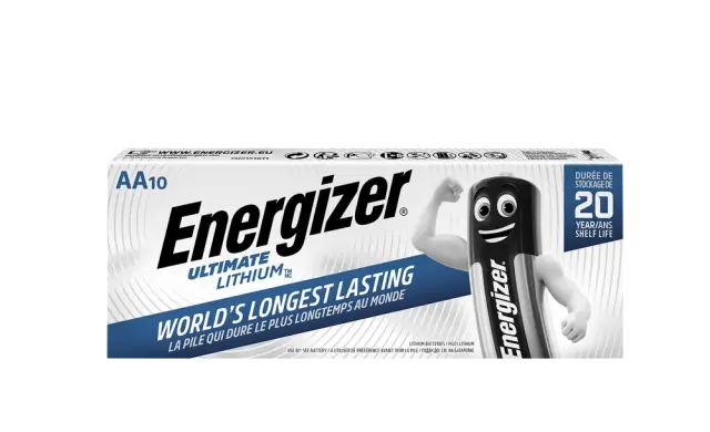 ENERGIZER Ultimate Lithium AA μπαταρία λιθίου 1.5V 10τμχ
