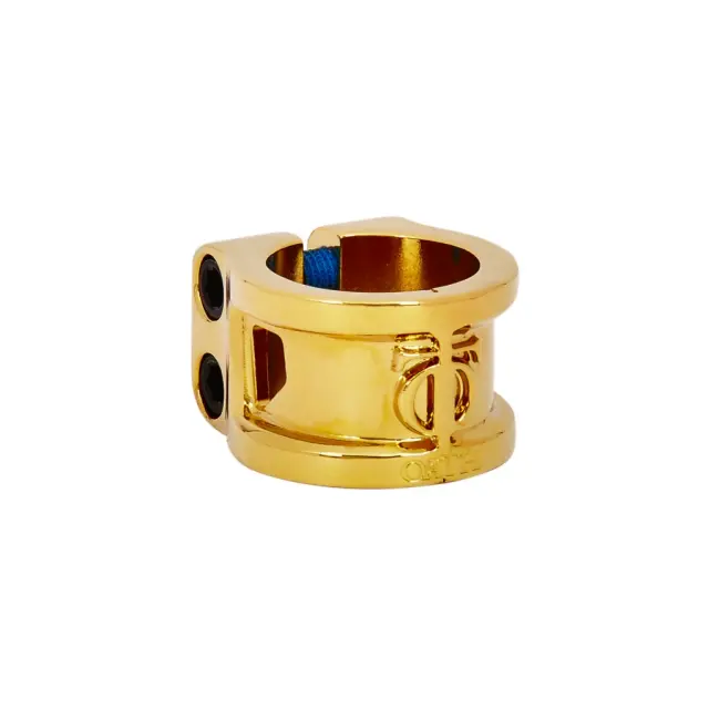 OATH Cage Double Clamp Mirror Gold