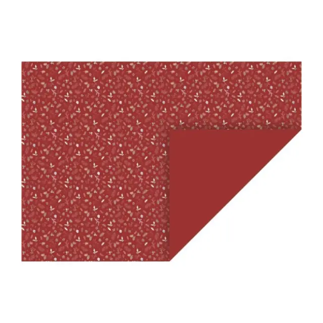 Heyda Χαρτόνι 50x70 cm Φυσικό με Κόκκινα Γκι (204771855)