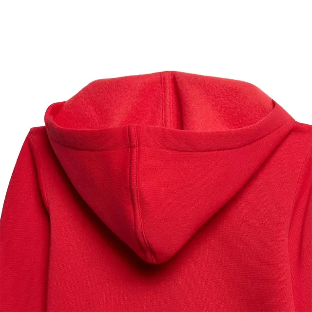 adidas Sportswear Infant's Big Logo Fleece Full-Zip Hoodie Tracksuit Set Κόκκινο KQ9710 (adidas Sportswear) 3