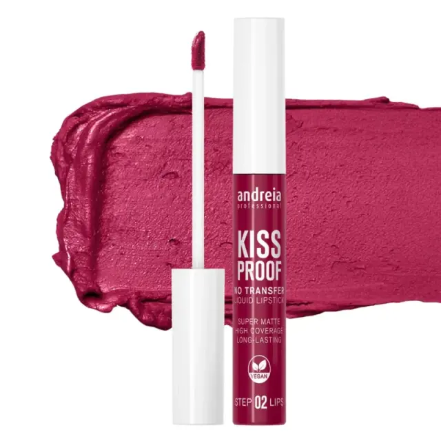 Andreia Κραγιόν Kiss Proof Liquid 03-DEEP MAGENTA