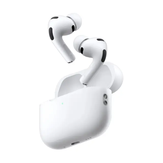Apple AirPods Pro 3 In-ear Bluetooth Handsfree Ακουστικά με Αντοχή στον Ιδρώτα και Θήκη Φόρτισης Λευκά – έως 60 δόσεις 2