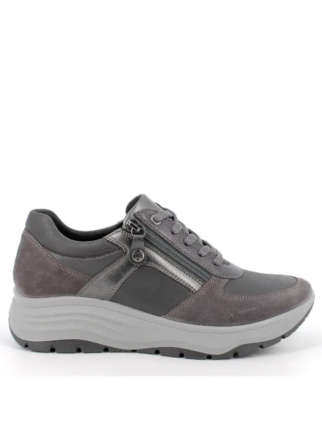 Imac Sneakers Γυναικείο δέρμα Γκρί IMA/856870 GRIGIO - 36 3