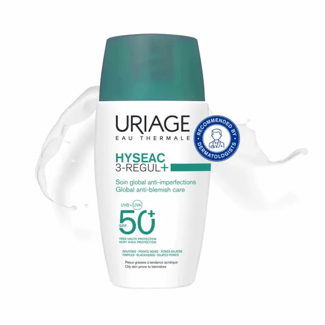 Uriage Hyseac 3-regul+ Κρέμα Προσώπου Ημέρας με SPF50 κατά των Ατελειών 50ml