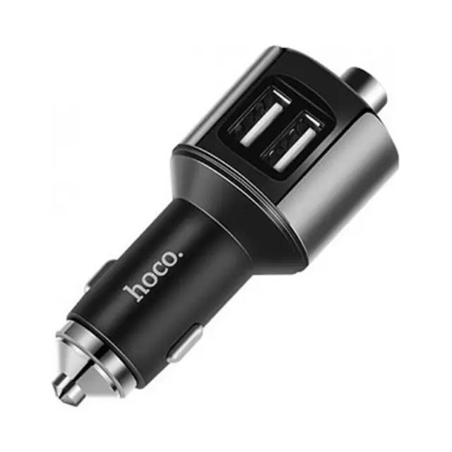 Hoco FM Transmitter Αυτοκινήτου E19 με USB HOC-E19-BK