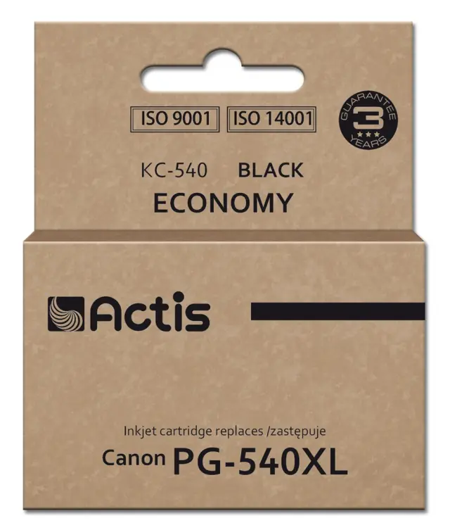 Actis KC-540 Ink (replacement for Canon PG-540XL Supreme 22 ml black).