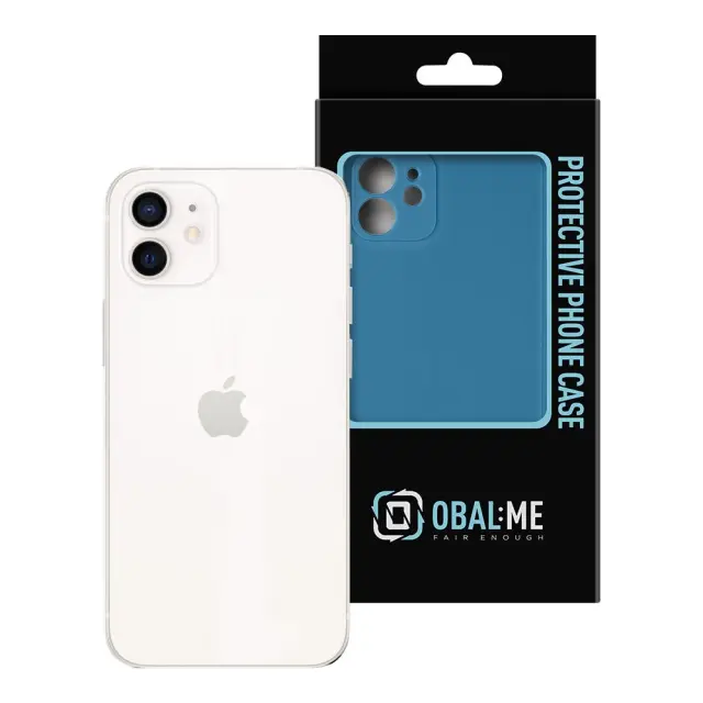 OBAL:ME Matte TPU Case for Apple iPhone 12 Dark Blue 3
