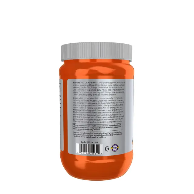 Now Foods Creatine Monohydrate Powder 3