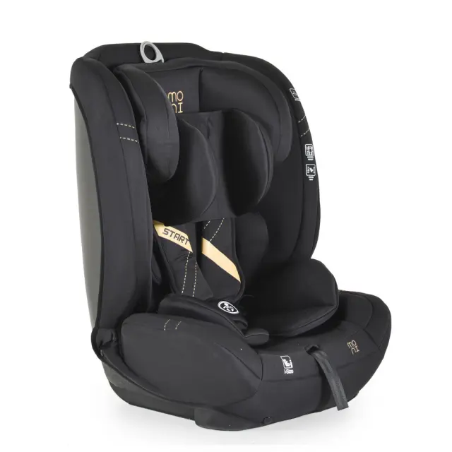 Moni Start Κάθισμα Αυτοκινήτου i-Size 76-150cm 9-36kg Black 2