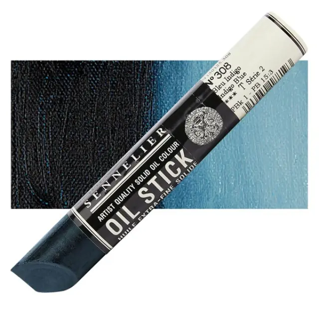 Sennelier Στικ Λαδιού 308 Indigo Blue - 38ml
