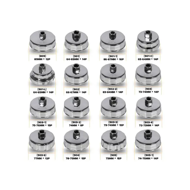 Σετ καρυδάκια για φίλτρο λαδιού 27τμχ - Set of nuts for oil filter 089115 2