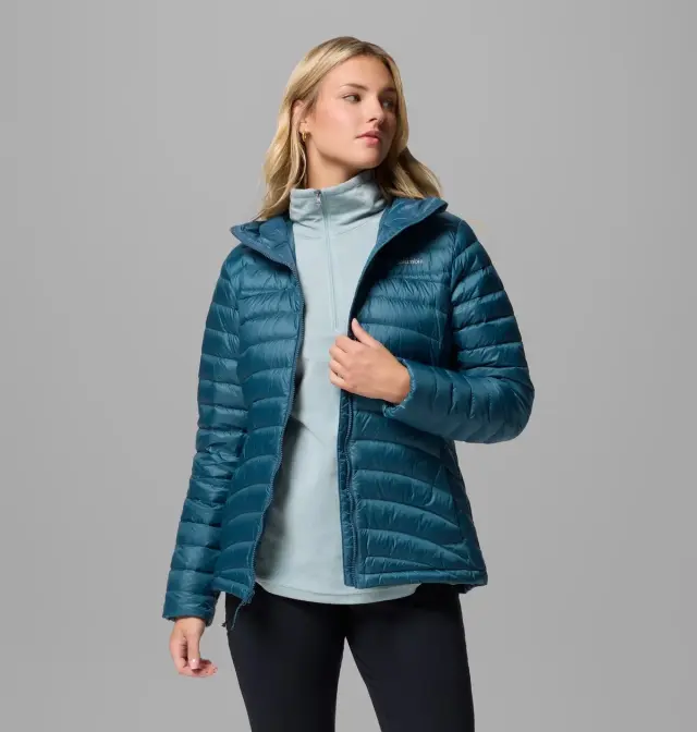Columbia Corelite™ Γυναικείο Πουπουλένιο Μπουφάν Everblue - 2133521-429 - M 3