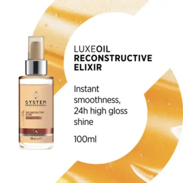 System Professional LuxeOil L4 Reconstructive Elixir With Squalane 30ml 2