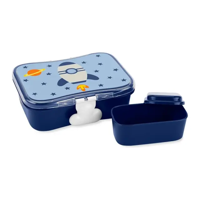 Skip Hop Spark Style Δοχείο Φαγητού 700ml Rocket Navy Blue 2