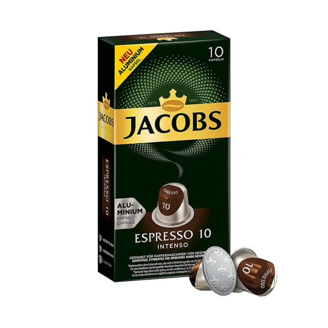 Jacobs Espresso Intenso κάψουλες Nespresso - (10x10) τεμ. 2