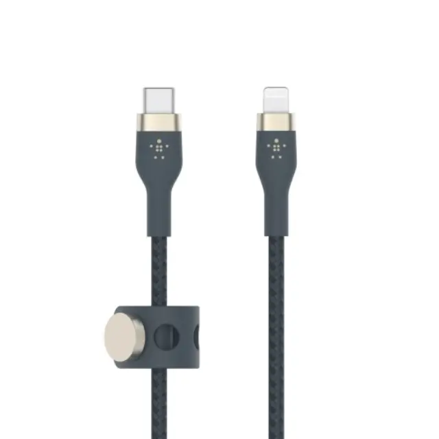 Belkin BoostCharge USB-C to Lightning Pro Flex 1m Blue (CAA011bt1MBL)