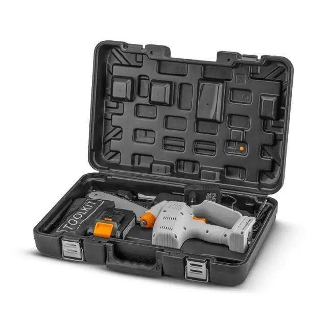 Nakayama Pro EC1550 - Κλαδευτικό Αλυσοπρίονο Μπαταρίας 21V, Brushless, Li-Ion με Λάμα 20cm με Φορτιστή + Μπαταρία 4Ah (1x 4Ah) (055655) 3