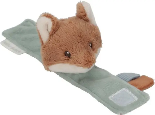 Little Dutch Υφασμάτινο βραχιολάκι-κουδουνίστρα Forest Friends GRS / LD8924 (Little Dutch)
