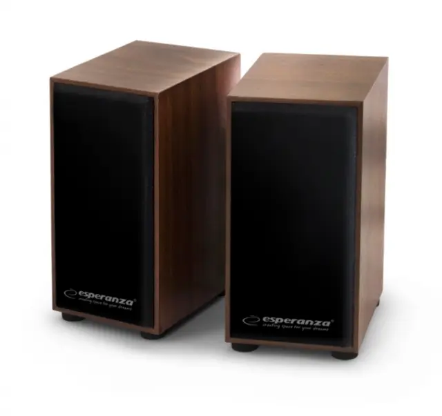 Esperanza Multimedia Stereo Speakers Ep122 Folk (EP122) (ESPEP122)