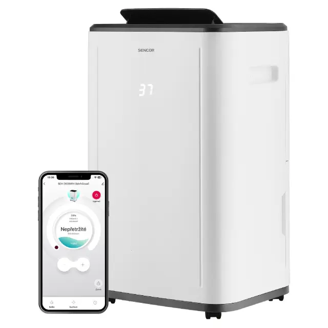Αφυγραντήρας Sencor SDH 2028WH Wi-Fi 20lt/ημέρα 360 W Κάλυψη 25-60τμ
