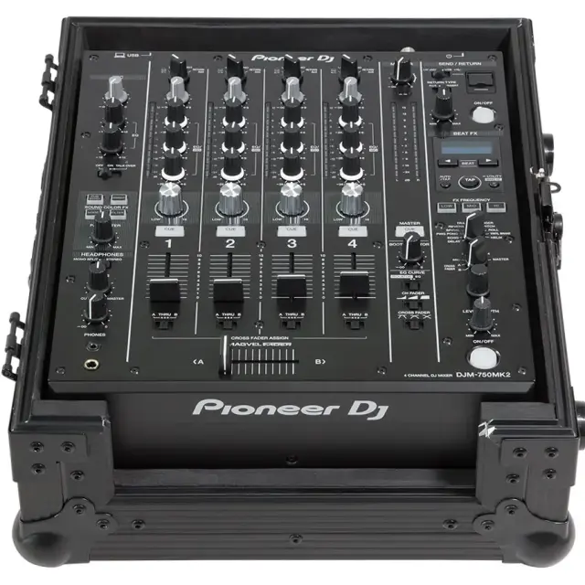 WALKASSE WM-12MBKGL Flight Case Multi format CDJ/MIXER 12 inchs Black. 3