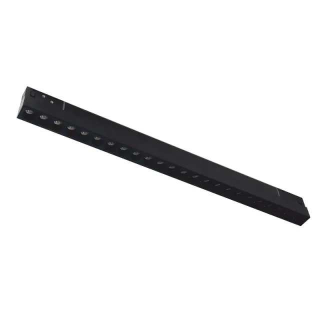 LED ΜΑΓΝΗΤΙΚΟ ΓΡΑΜΜΙΚΟ ΦΩΤΙΣΤΙΚΟ 48V DC 24W 4000K 2200LM 36° OSRAM Ra90 L436mm ΜΑΥΡΟ / MEYE2440B