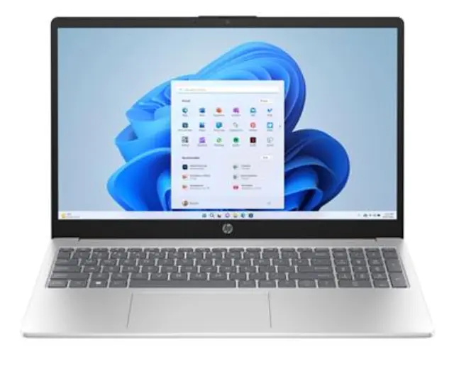 HP Laptop AI 15-fd2005nv Intel Core Ultra 7 255U 39.6 cm (15.6") Full HD 16 GB DDR5-SDRAM 512 GB SSD Wi-Fi 6 (802.11ax) Windows 11 Home AI PC Silver