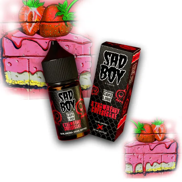 SADBOY Cake Line Strawberry Cheesecake 10ml/30ml