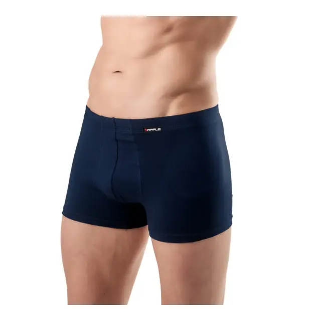 Apple Ανδρικό Boxer - 3+1 Πακέτο, Χρώμα Σκούρο Μπλε