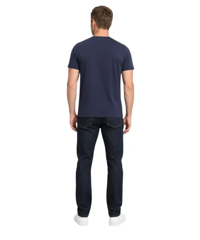 Norway Nautical School - Ανδρικό T-shirt Κοντομάνικο 856028-NAVY Μπλε Ναυτικό 2