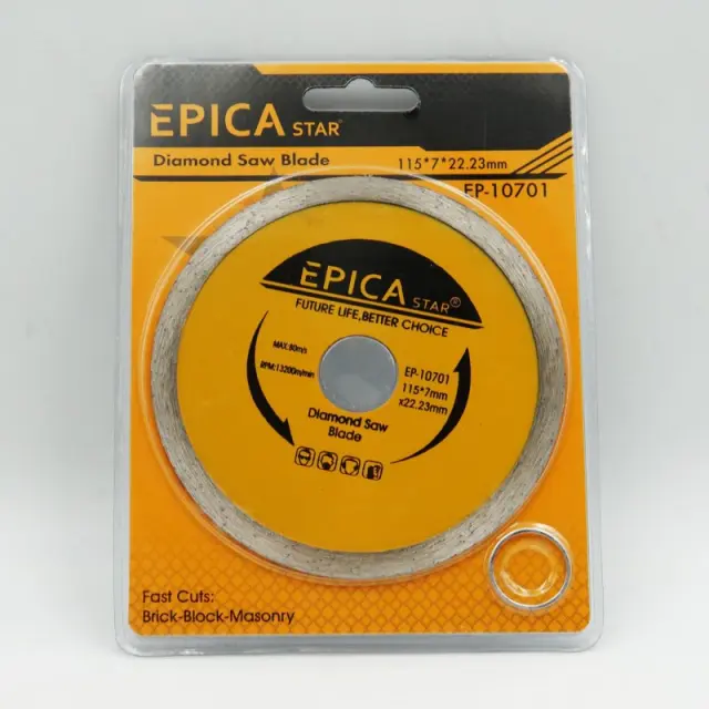 ΠΡΙΟΝΟΛΑΜΑ ΔΙΑΜΑΝΤΕ 115*7*22.23mm EPICA STAR EP-10701