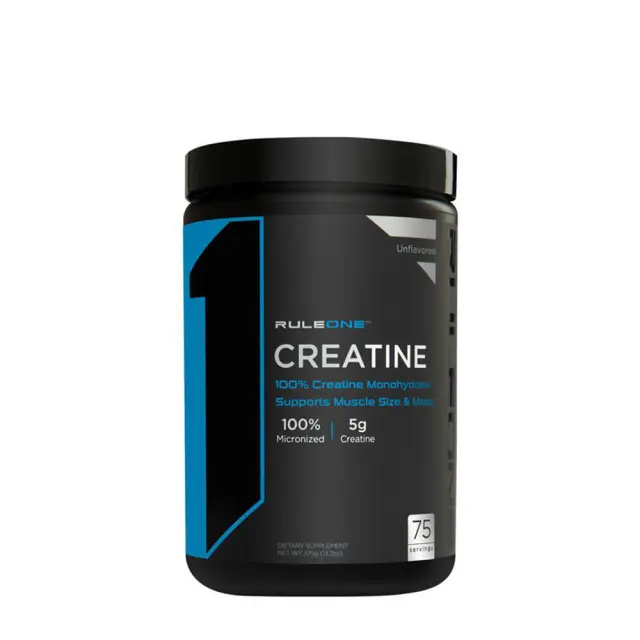 Rule1 Creatine Unflavored, 75 Servings