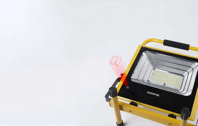 Προβολέας Εργασίας Superfire FS1-G, 1040lm, 60W, 15600mAh 3