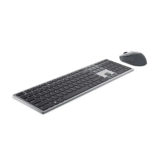 Dell Wireless KM7321W Bluetooth Σετ Πληκτρολόγιο & Ποντίκι Αγγλικό US Ασημί 3