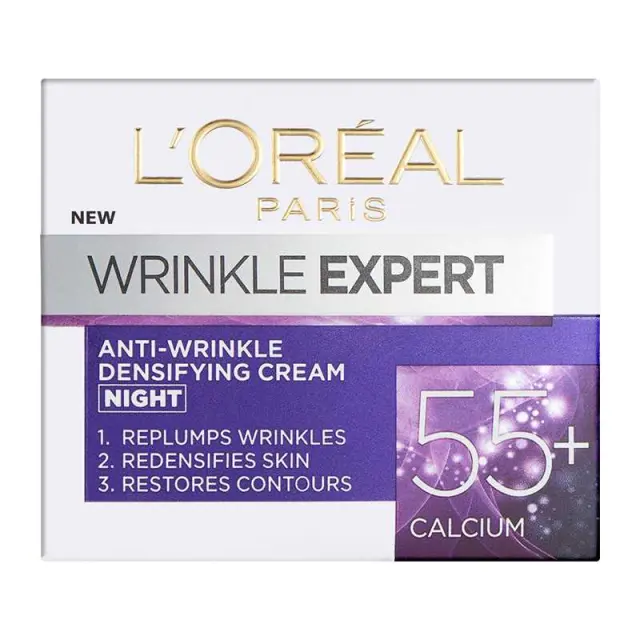 L'oreal Dermo Expertise Wrinkle Expert 55+ Κρέμα Νύχτας Κατά Των Ρυτίδων 50ml